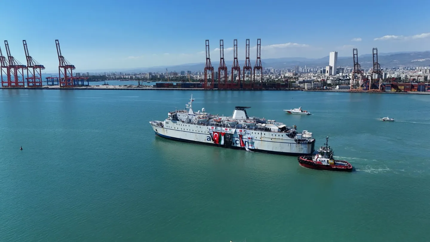 Türkisches Gaza-Hilfsschiff erreicht bald ägyptischen Hafen