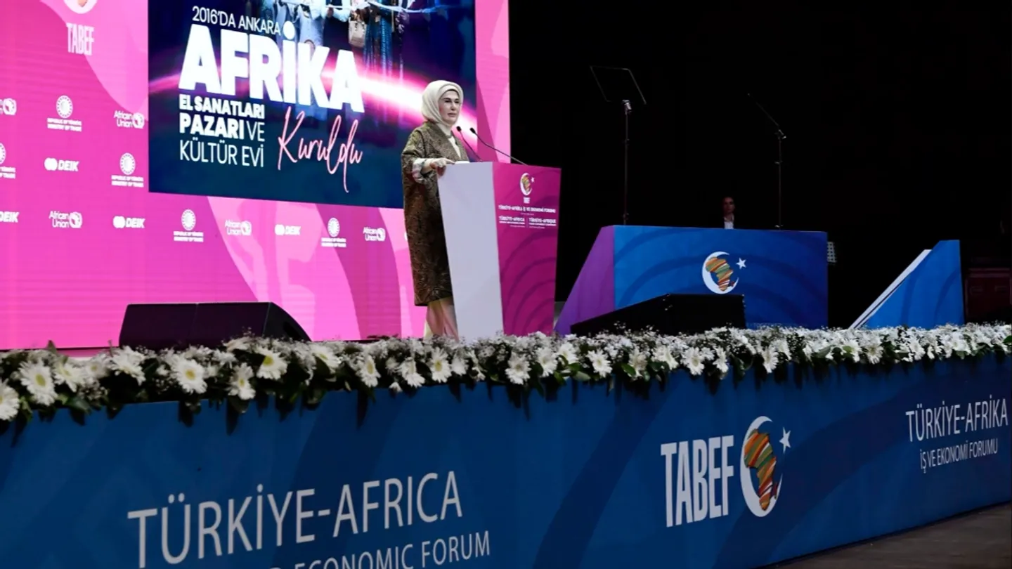 Turkish First Lady Emine Erdogan advocates women's role in global peace at Türkiye-Africa Forum