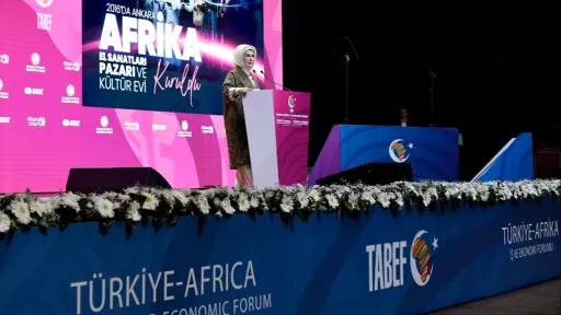 Turkish First Lady Emine Erdogan advocates women's role in global peace at Türkiye-Africa Forum