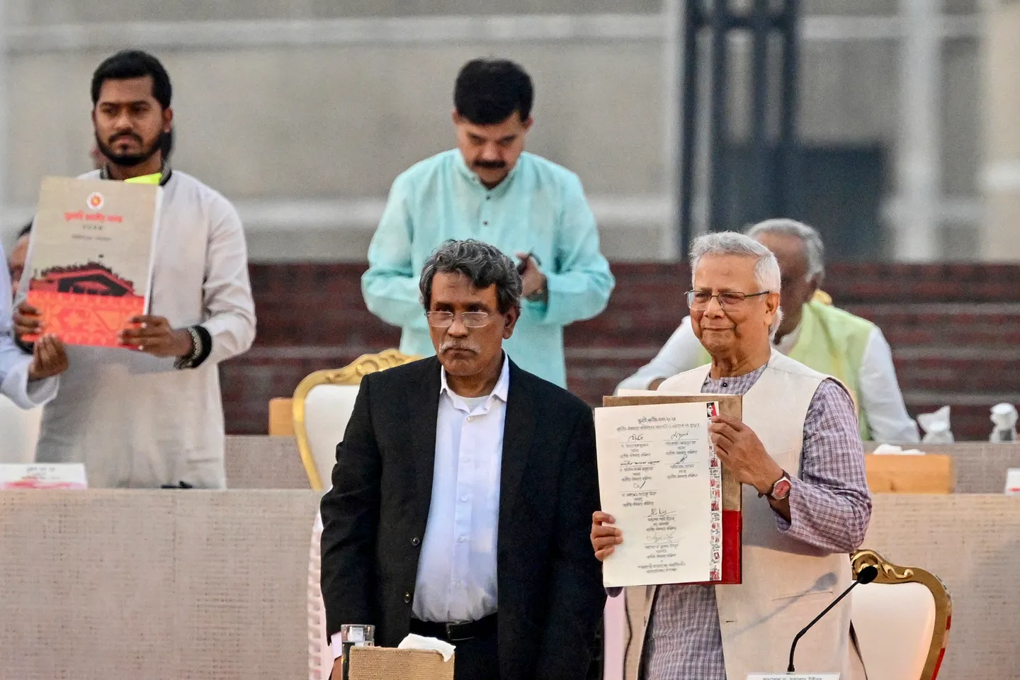 Bangladesh parties sign landmark reform charter