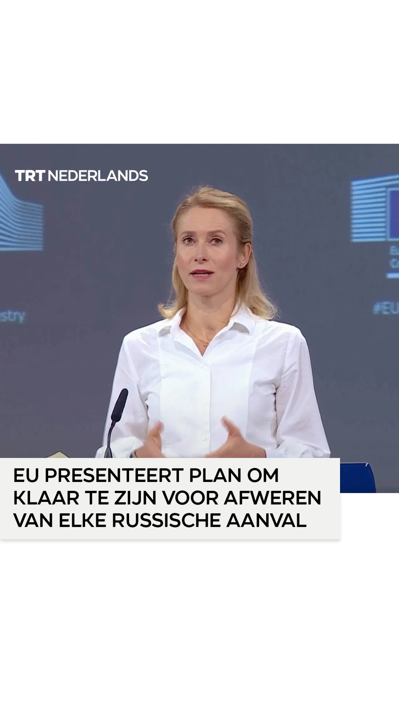 EU presenteert plan om eind van het decennium klaar te zijn om elke Russische aanval af te weren