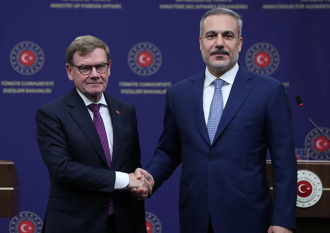 Wadephul empfängt türkischen Außenminister Fidan in Berlin