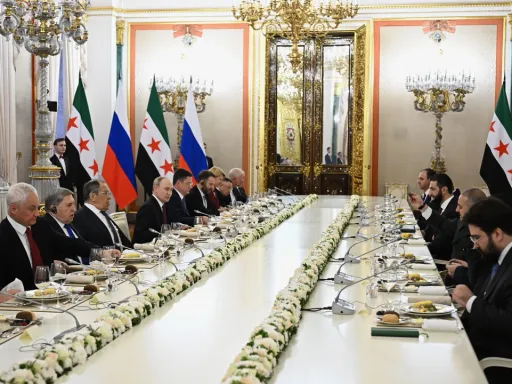 Rússia mantém-se em silêncio sobre extradição de Assad depois da reunião Putin-al Sharaa em Moscovo