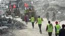 In pictures: Turkish aid group launches debris removal, cleanup in Gaza’s north