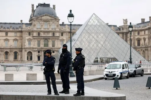 Four thieves hunted as France confirms eight jewels stolen in Louvre heist