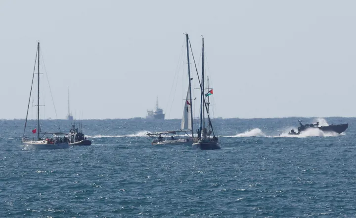 Five US veterans aboard Gaza-bound aid vessel believed to be abducted by Israel