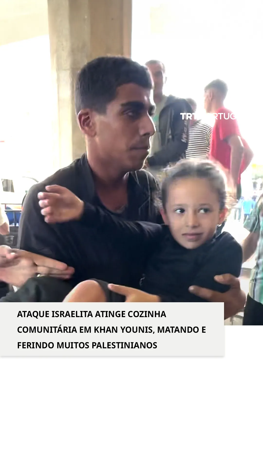 Vários palestinianos, a maioria crianças, foram mortos e ficaram feridos após ataques aéreos israelitas terem atingido uma cozinha comunitária