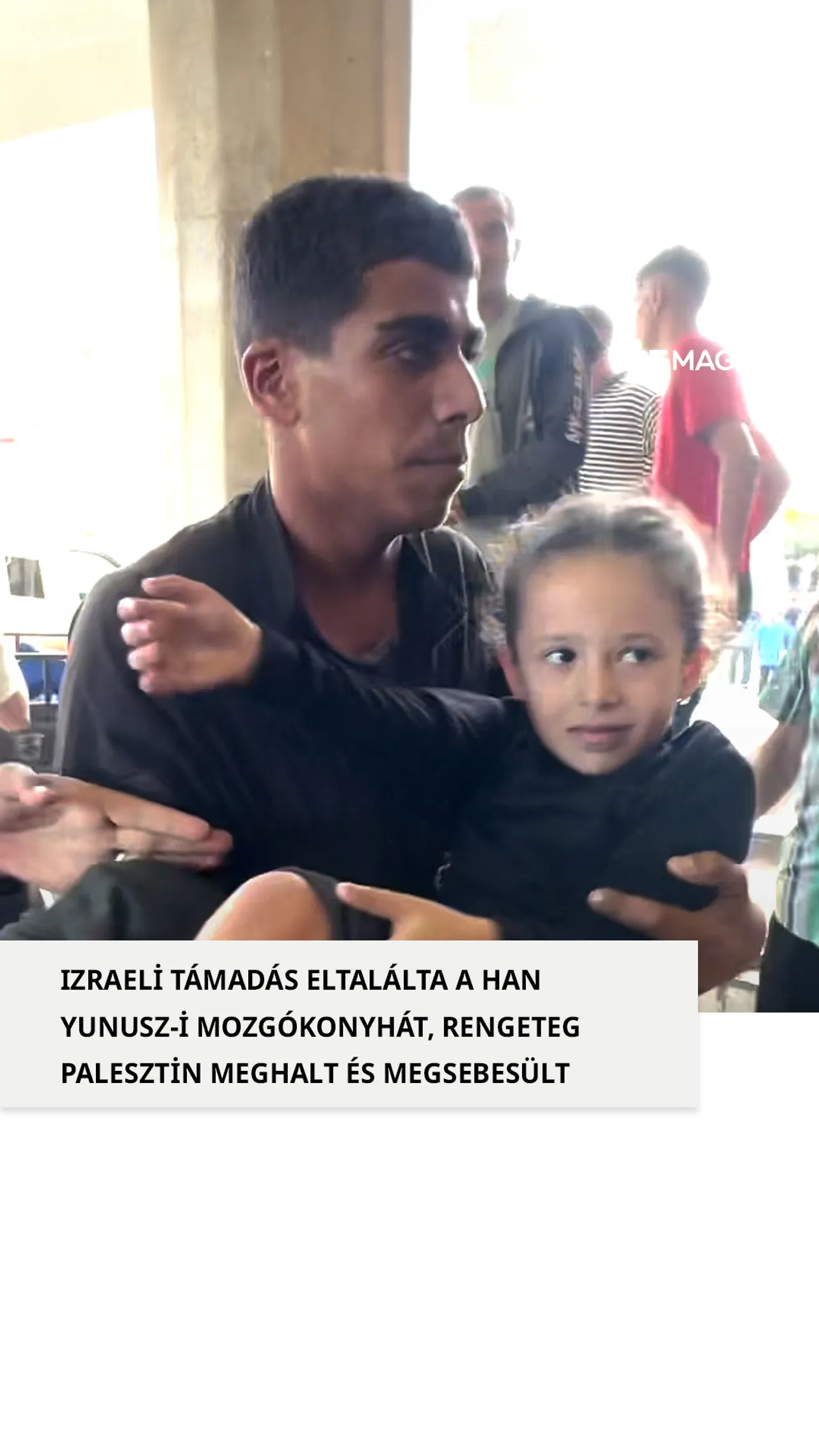 Izraeli támadás eltalálta a han yunusz-i mozgókonyhát, rengeteg palesztin meghalt és megsebesült