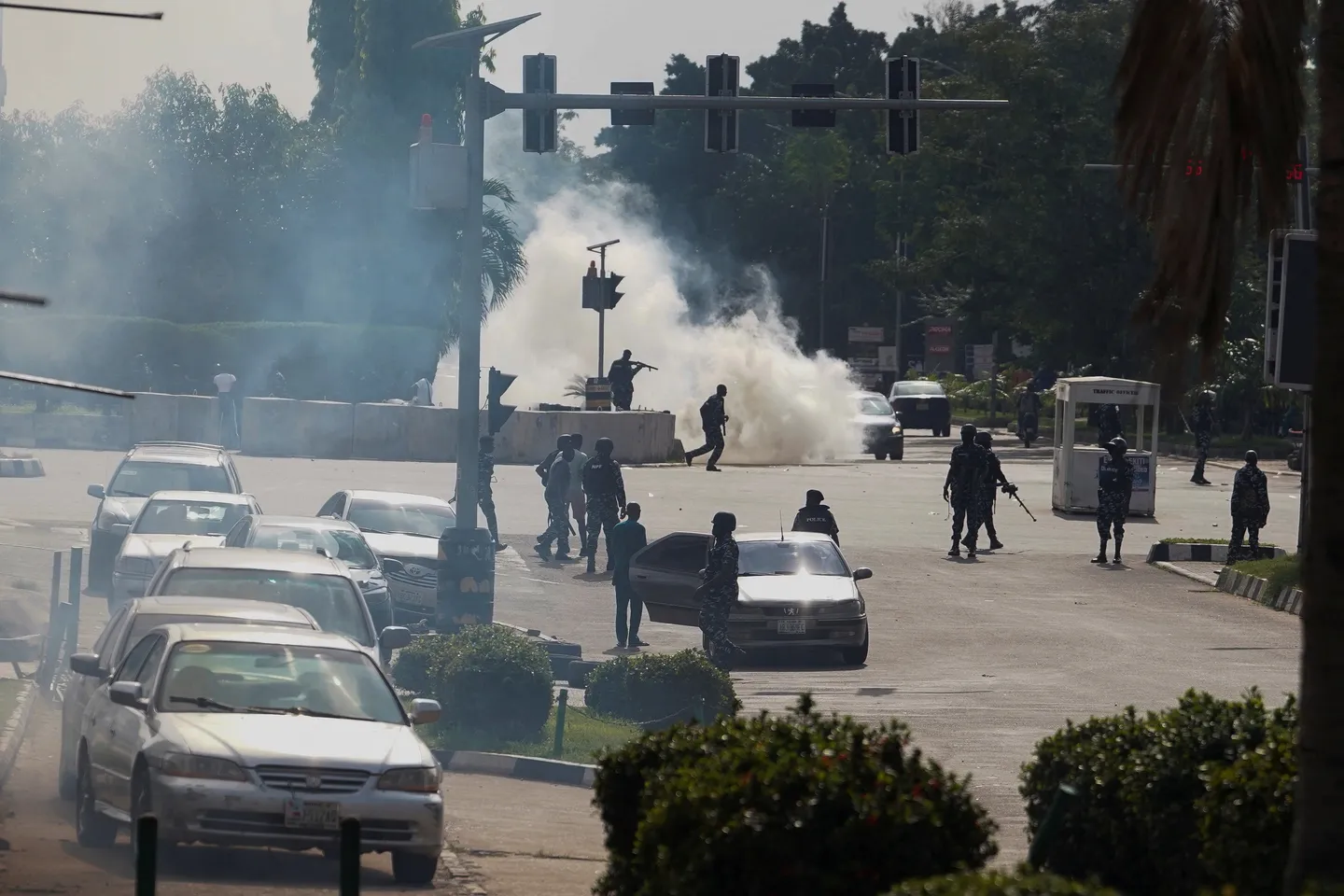 Nigeria police block protests demanding release of separatist leader Nnamdi Kanu