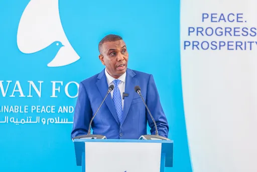 RW Soomaaliya oo Khudbad ka jeediyey Shirka Nabadda iyo Horumarka Afrika