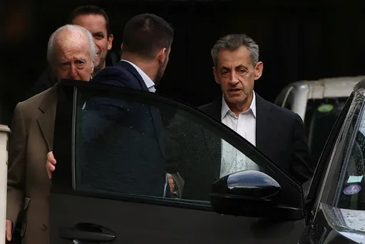 Nicolas Sarkozy heads to jail in historic first for a French president