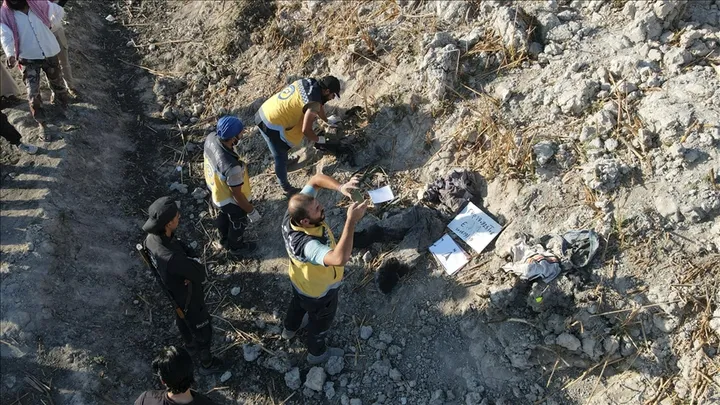العثور على مقبرة جماعية لضحايا مجازر ارتكبها النظام المخلوع في حي “التضامن” بدمشق