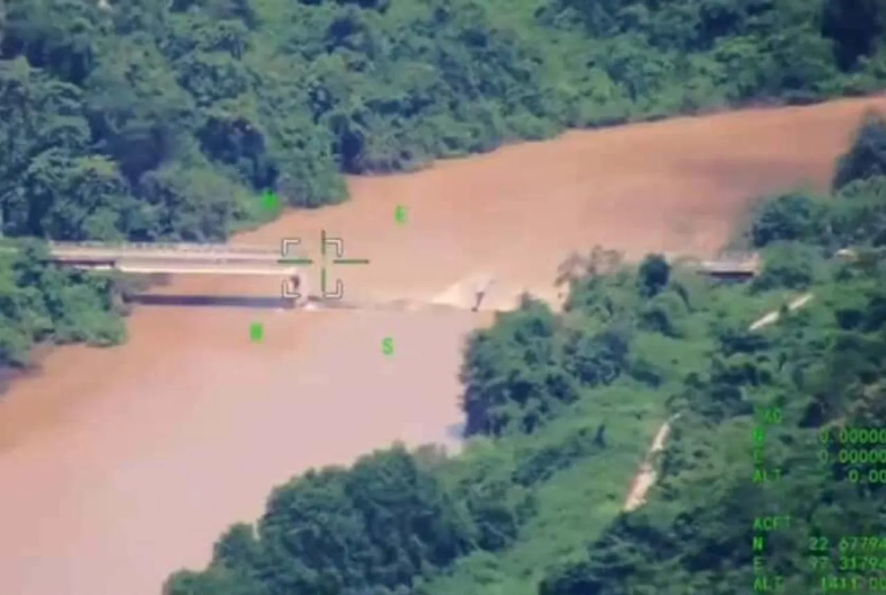 Kumpulan etnik bersenjata letupkan jambatan di Shan, Myanmar halang kemaraan tentera junta