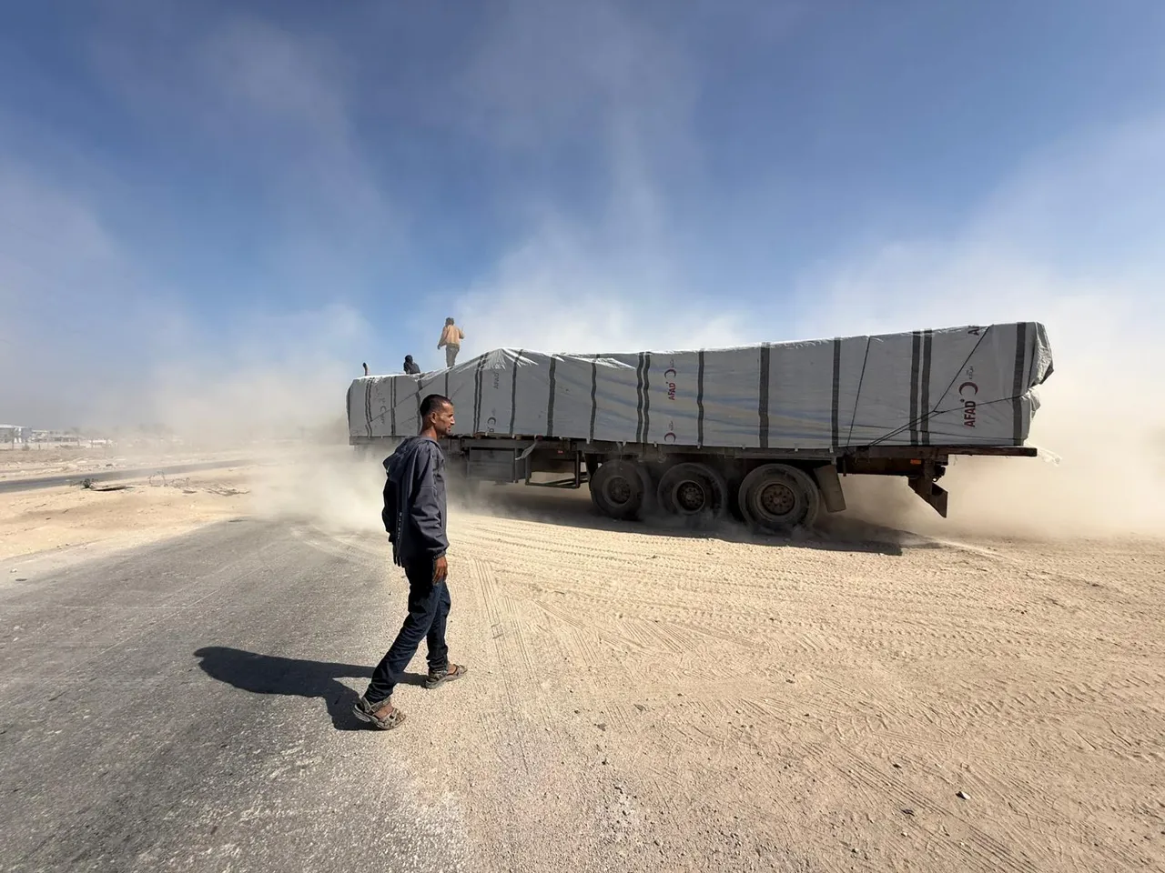 Südliche EU-Länder fordern „sofortige Freigabe“ der Hilfsgüter für Gaza