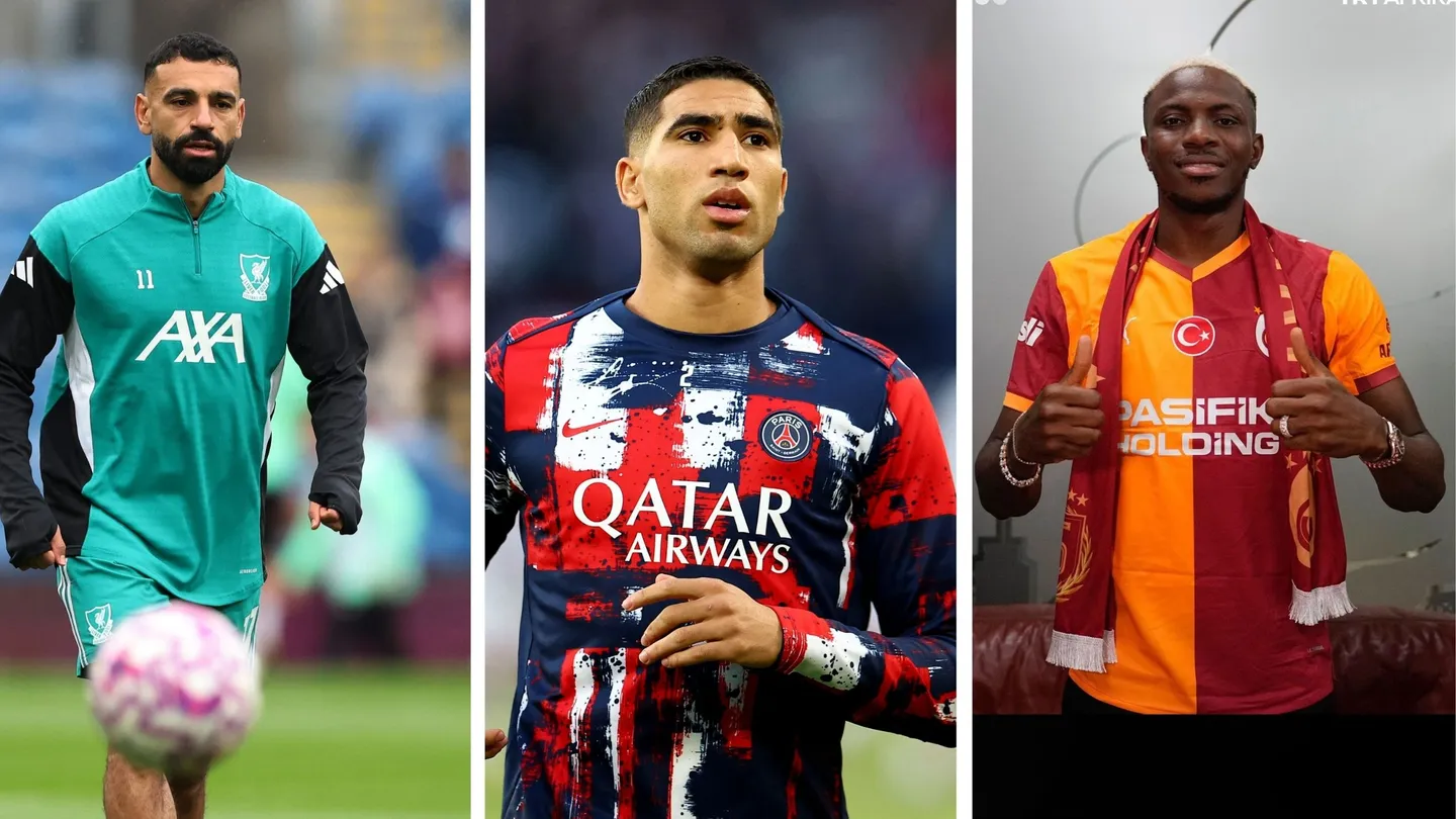 Osimhen, Salah, Hakimi: Jerin sunayen ‘yan wasan da ke takarar gwarzon shekara na CAF