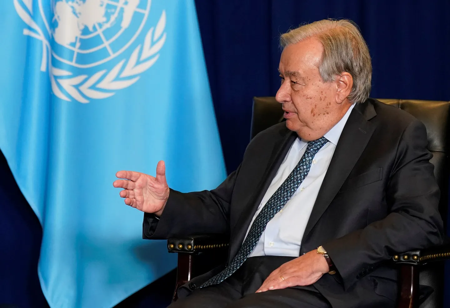 Guterres urges fight against climate disinformation after Trump's 'con job' jibe