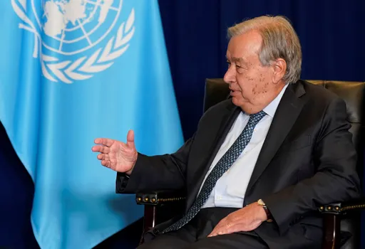 Guterres urges fight against climate disinformation after Trump's 'con job' jibe