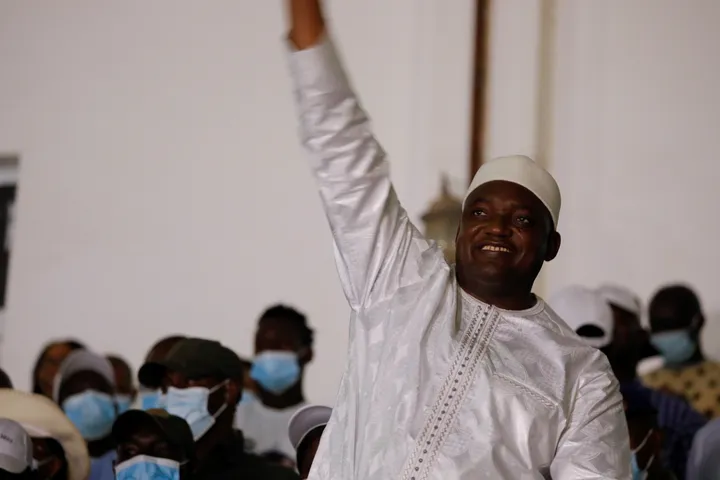 Rais wa Gambia Adama Barrow