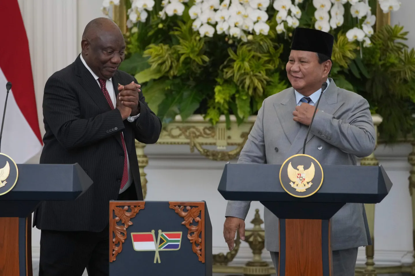 Indonesia, Afrika Selatan percepat kerjasama pertahanan, Ramaphosa undang Prabowo ke Afrika Selatan