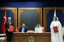 ولسمشر اردوغان خلیج سیمې ته د خپل سفر په ترڅ کې نن له قطر څخه لیدنه وکړه