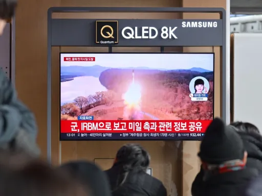 Coreia do Norte dispara vários mísseis balísticos, o primeiro lançamento após meses