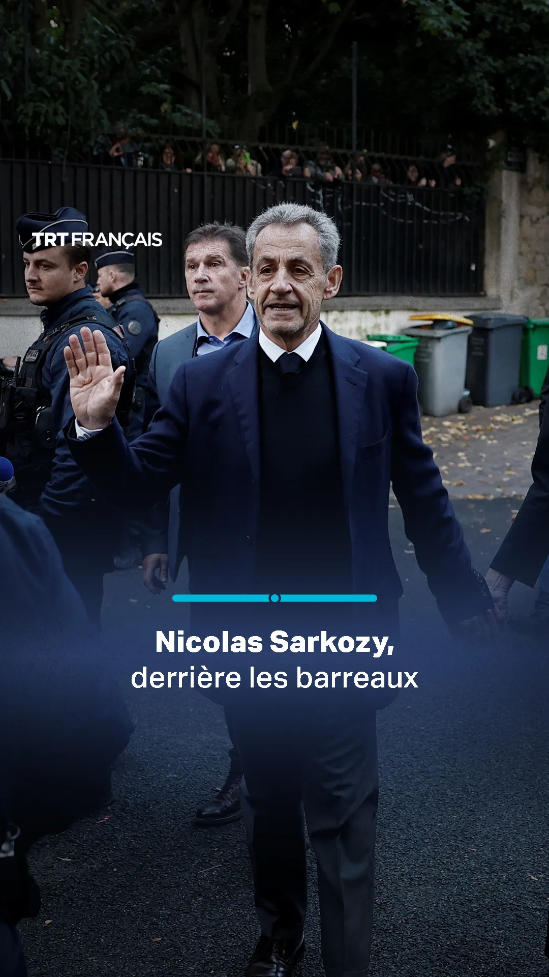 Nicolas Sarkozy, derrières les barreaux