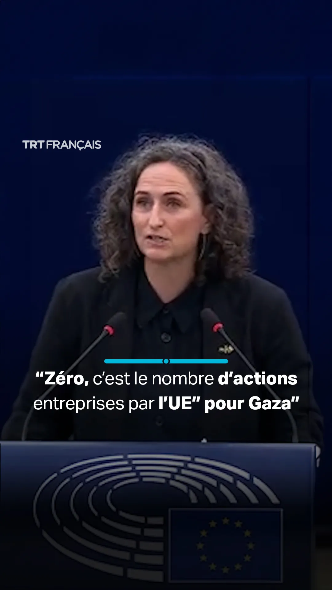 Une députée européenne condamne le silence de l’UE sur Gaza