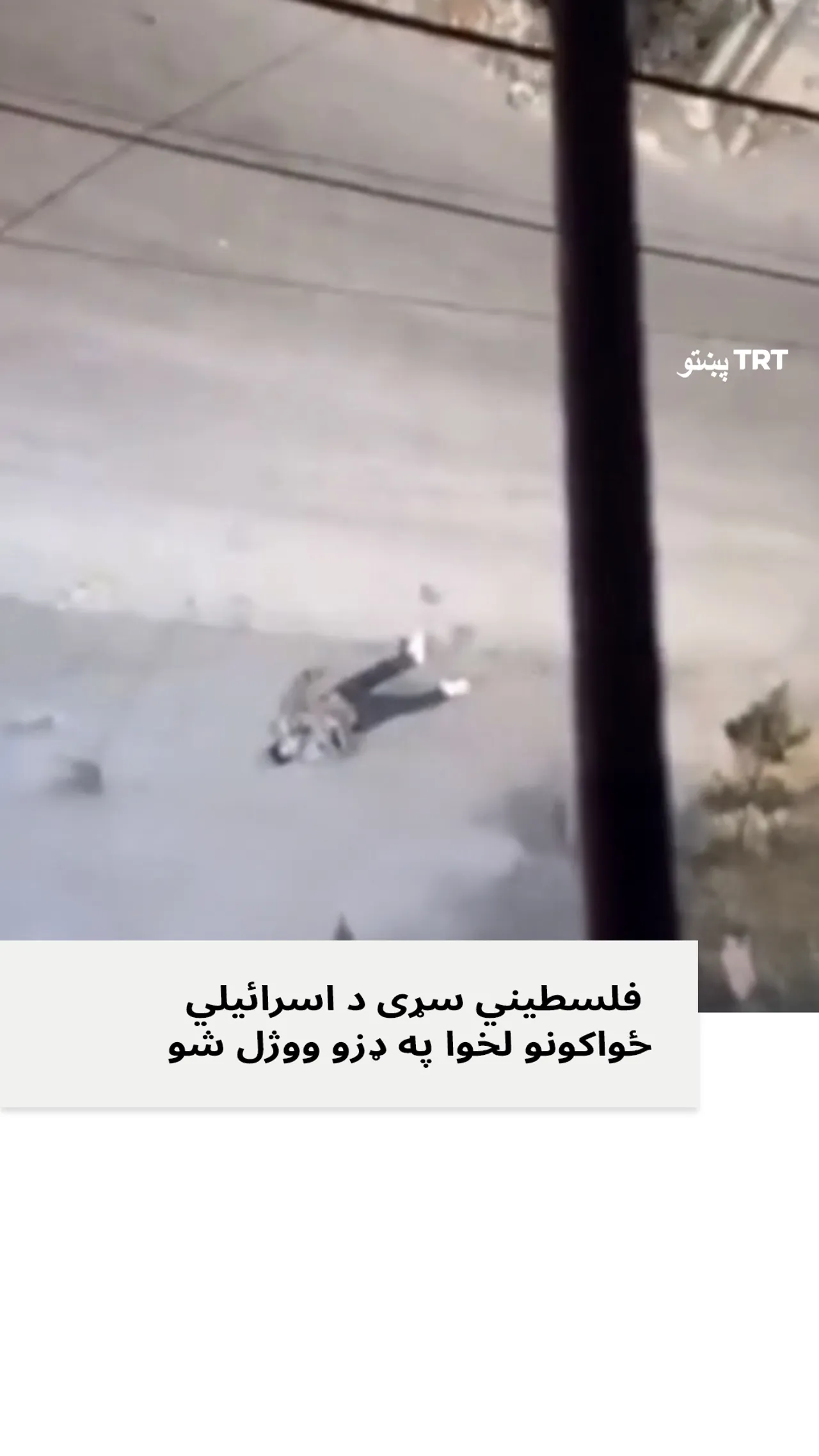 یو فلسطیني سړی په اشغال شوې لوېدیځې غاړه کې د اسرائیلي ځواکونو لخوا په ډزو وویشتل شو.