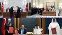 شملت الكويت وقطر وسلطنة عمان وشهدت 24 اتفاقية.. أردوغان يصل إسطنبول في ختام جولته الخليجية