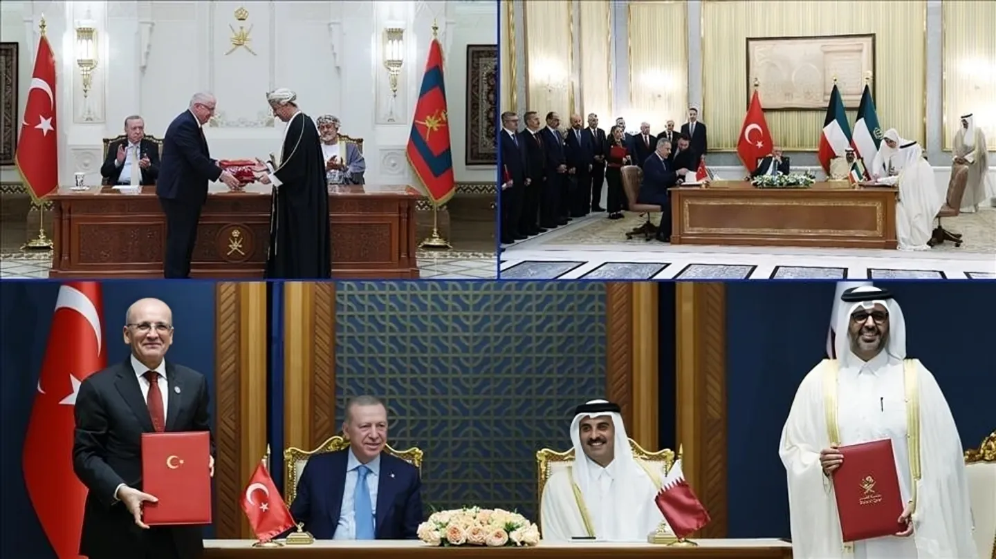 شملت الكويت وقطر وسلطنة عمان وشهدت 24 اتفاقية.. أردوغان يصل إسطنبول في ختام جولته الخليجية