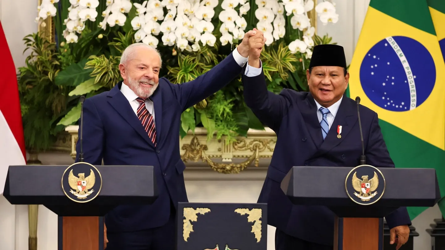 Indonésia e Brasil assinam acordos de cooperação durante encontro entre líderes