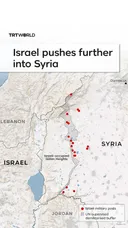 Israel pushes further into Syria
