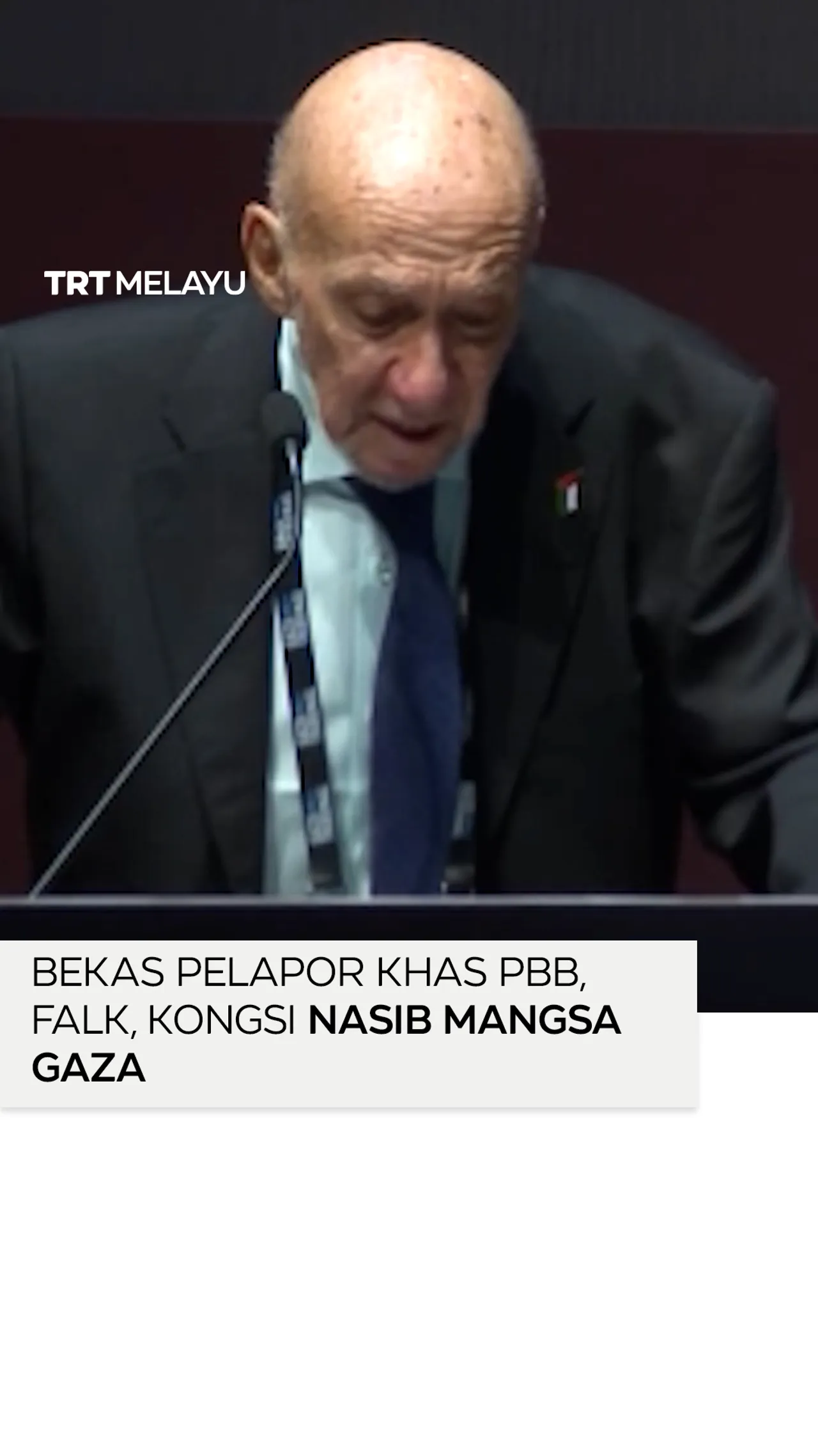 Bekas Pelapor Khas PBB bagi Palestin beri amaran Israel masih kejar cita-cita "Greater Israel"
