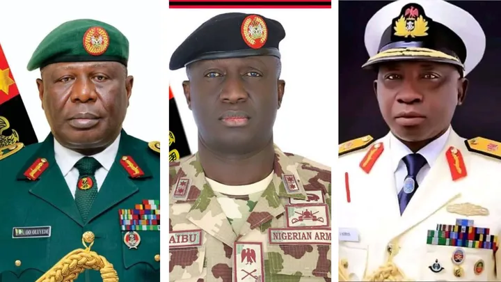 Bayanai kan sabbin hafsoshin tsaron Nijeriya