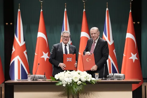 Erdogan, Starmer sign Eurofighter Typhoon jets deal