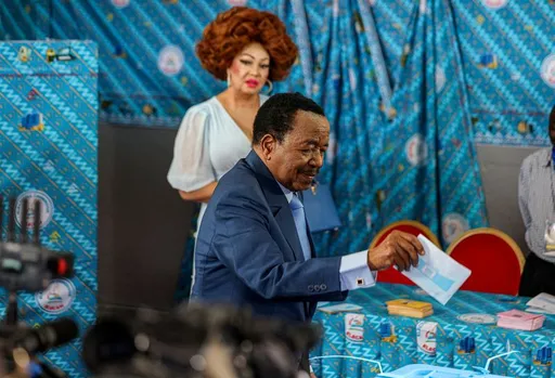 African Union congratulates Cameroon's Biya on 8th term win