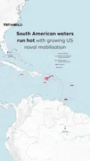 US naval mobilisation in South America