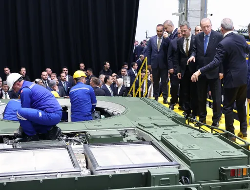 Erdogan announces delivery of Türkiye's first homegrown Altay tanks to armed forces