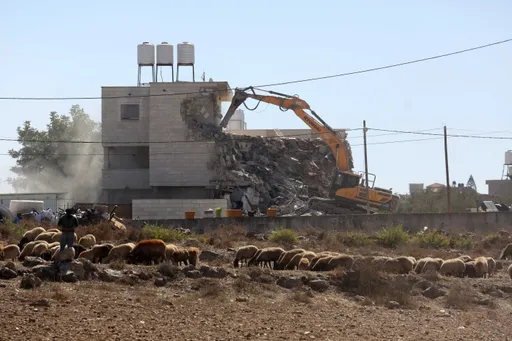 Israeli army demolishes 5 Palestinian homes, farm structure in occupied West Bank