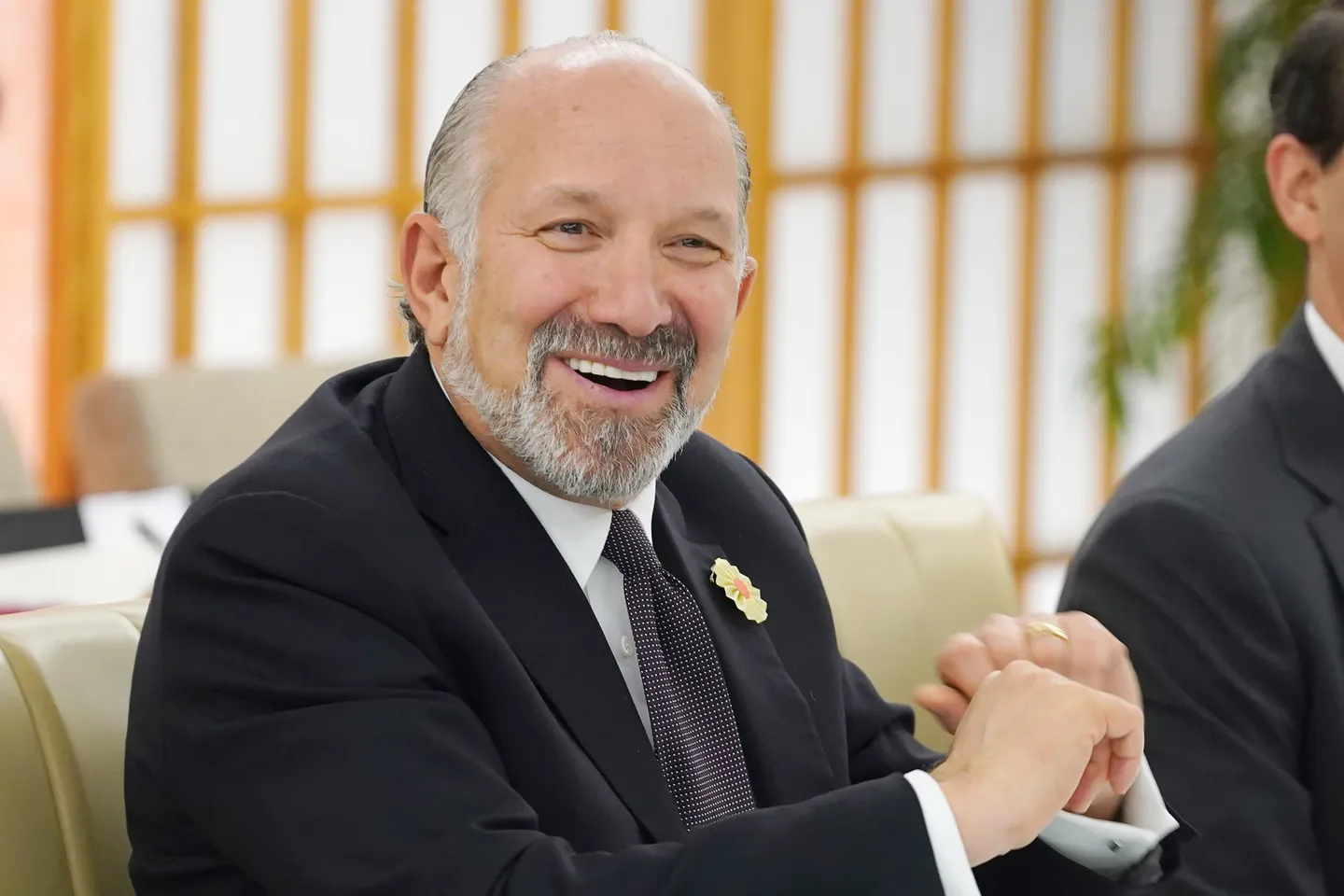 김정관 산업장관과 러트닉 미국 상무장관, 정상회담 앞두고 막판 회담 가져