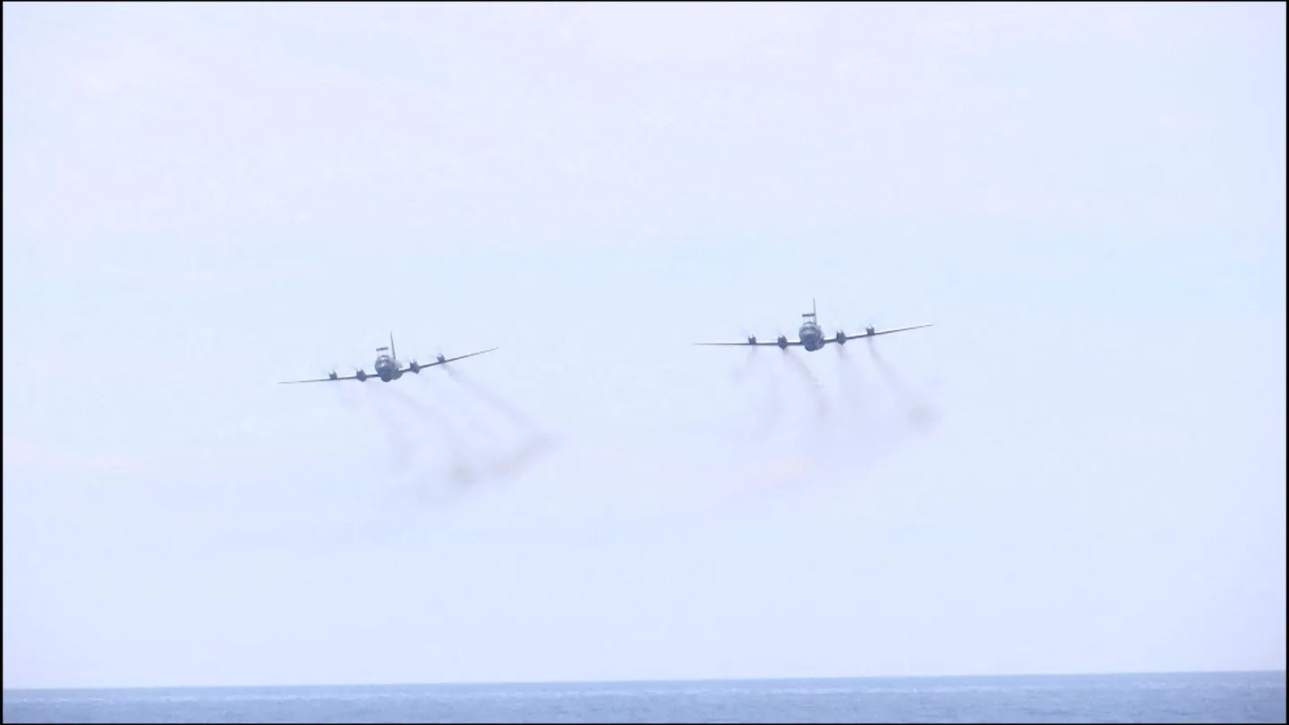 波兰战机在波罗的海上空拦截俄罗斯飞机