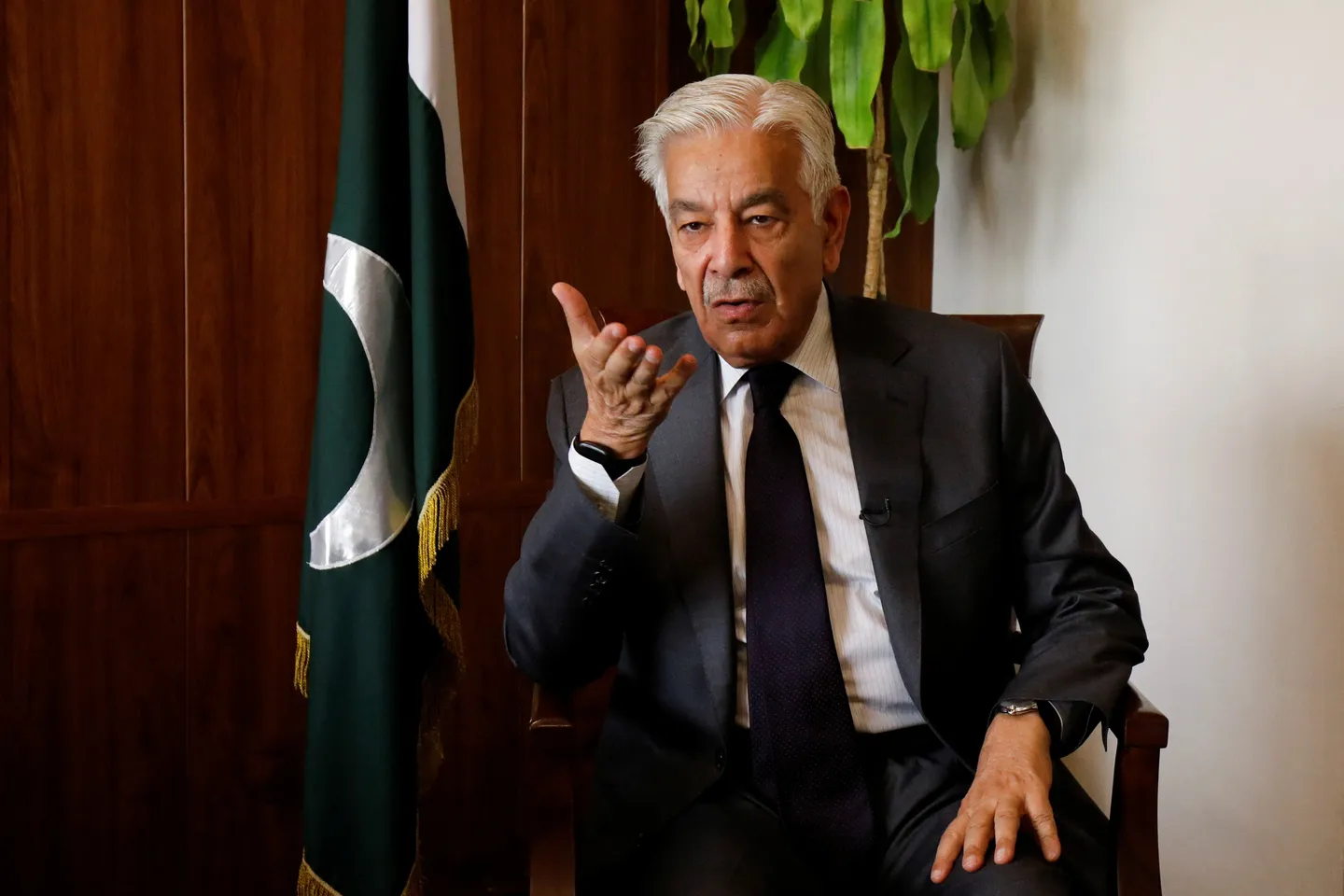 Pakistan yet to decide on troop deployment to Gaza: defence minister