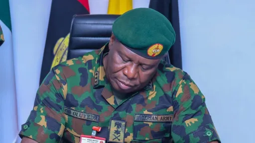 Nigeria's top general says insufficient 'resources' hampering war against terrorism