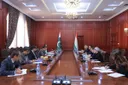 نشست رسمی دوجانبه پاکستان و تاجیکستان در دوشنبه برگزار شد