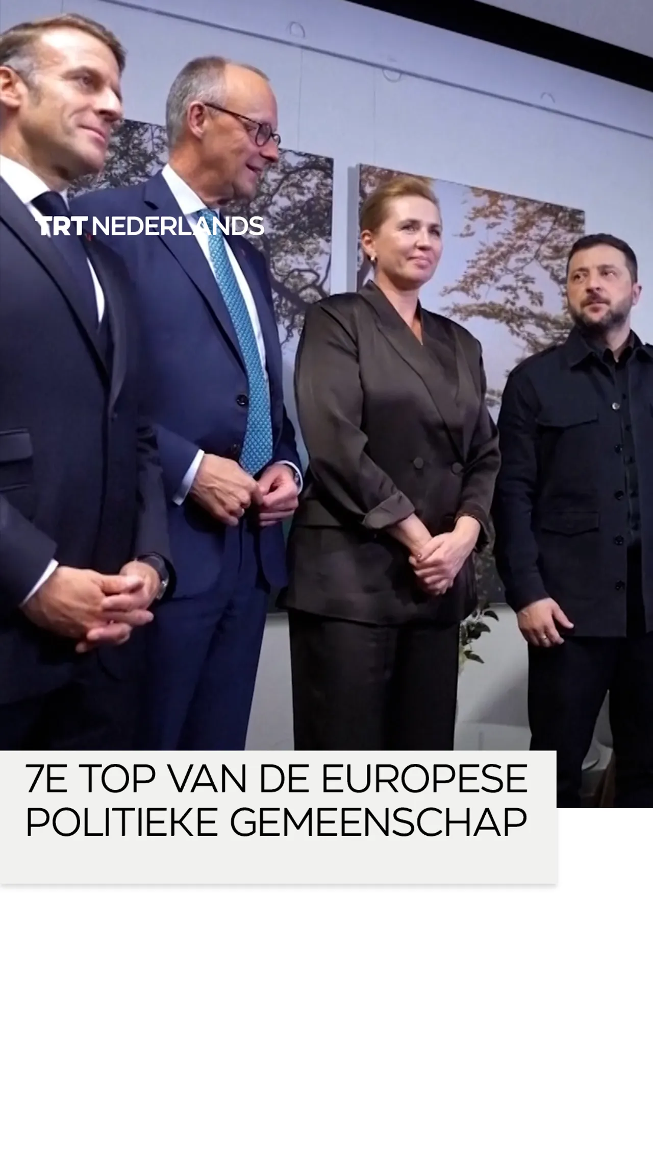Europese leiders komen bijeen op de 7e top van de Europese Politieke Gemeenschap