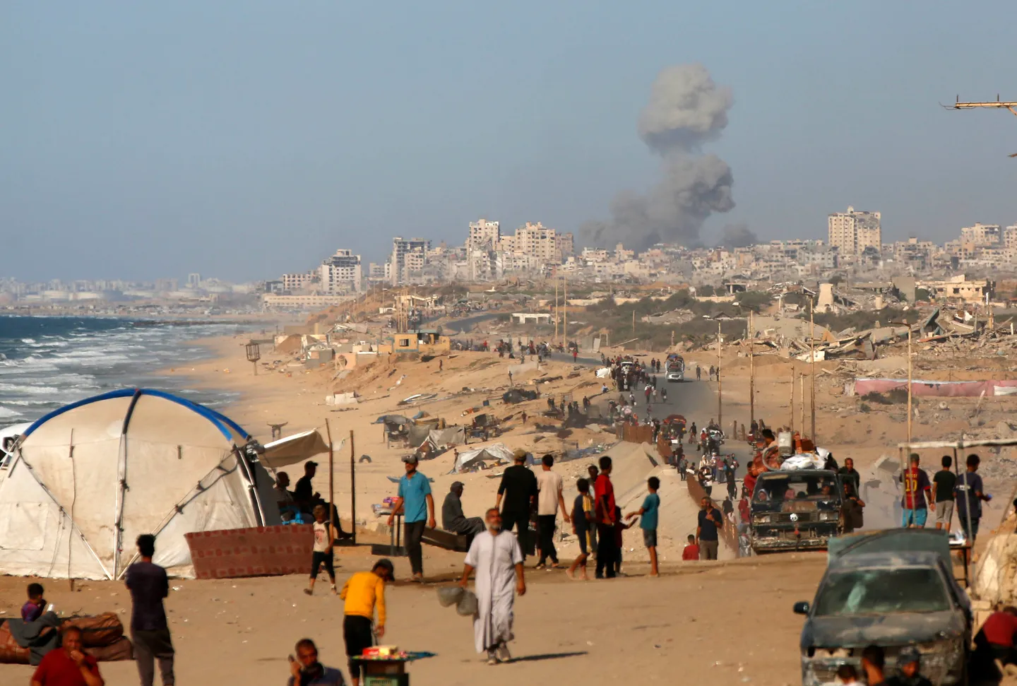 Gaza-Behörde: Mehr als 50 Tote bei israelischen Angriffen