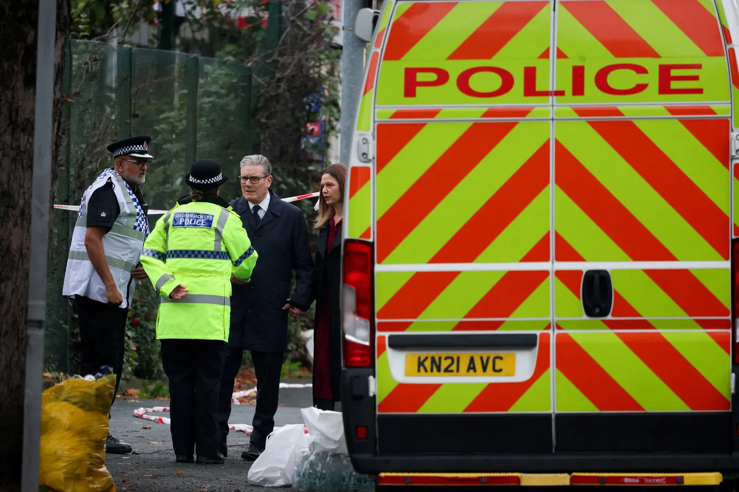 Manchester synagogue attack victim accidentally shot by officers – police