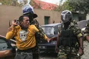 Madagascar's president condemns 'coup' attempt as protests resume