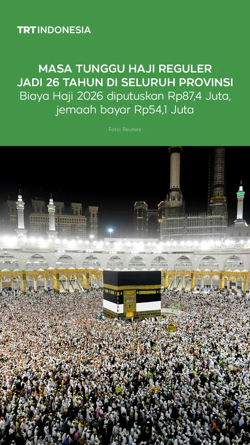 Masa tunggu haji reguler jadi 26 tahun di seluruh provinsi