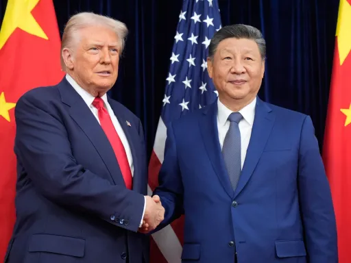 Trump e Xi reúnem-se em Busan para aliviar tensões comerciais e prometem trabalhar juntos pela paz